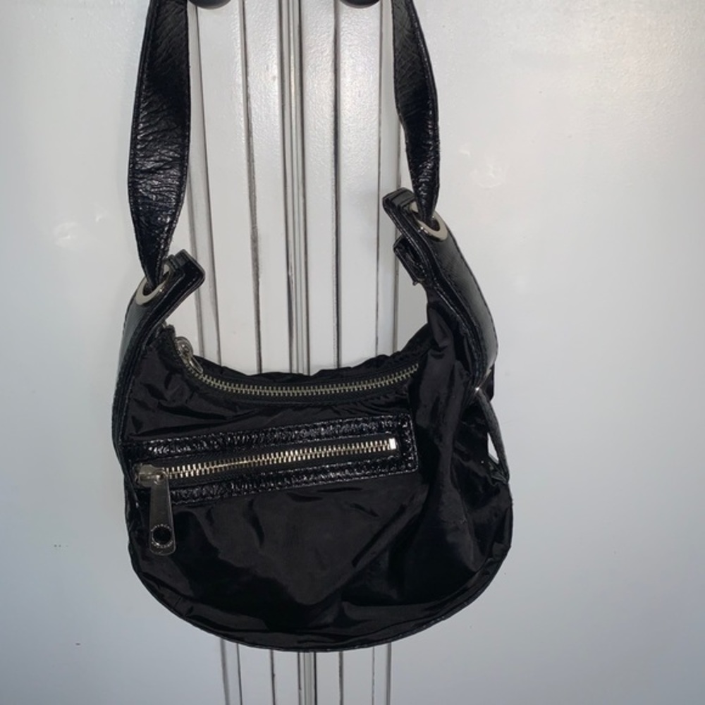 AUTHENTICATED Givenchy black monogram hobo bag shoulder RARE - Picture 4 of 14